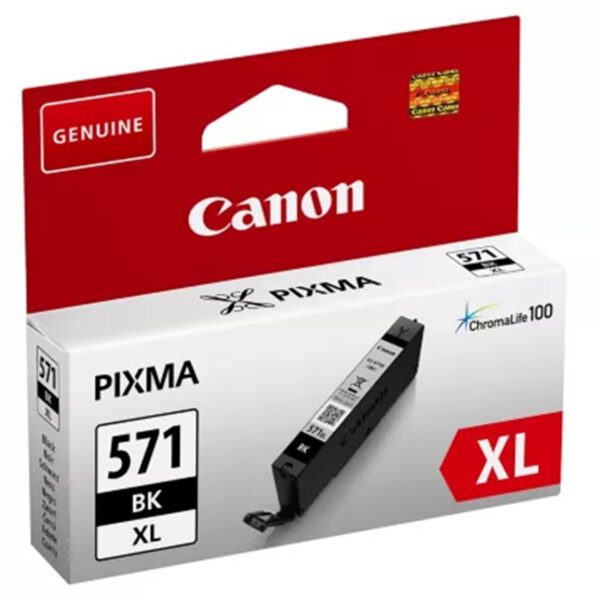 *Cartucho tinta canon cli - 571bk xl negro  mg5751 mg6851 mg7750