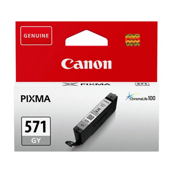 *Cartucho tinta canon cli - 571gy gris mg7750 mg7751 mg7752