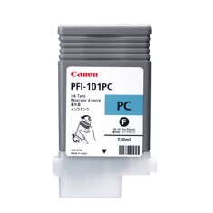 *Cartucho canon pfi - 101pc foto cian ipf5000 -  ipf5100 -  ipf6000s -  ipf6100 -  ipf6200