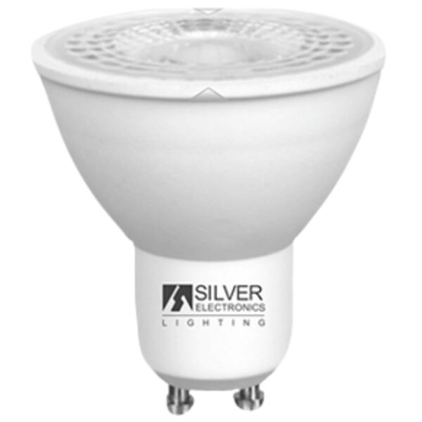 *Bombilla led silver electronic eco dicroica 8w=60w -  gu10 -  3000k -  38º -  773 lm -  luz calida -  a+