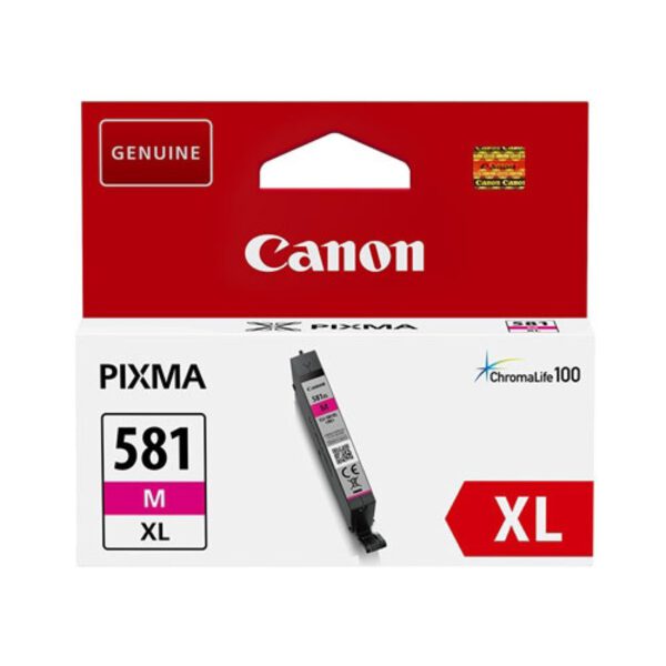 *Cartucho tinta canon cli 581 m xl magenta pixma tr7550 - tr8550 - ts6150 - ts6151 - ts8150 - ts8151 - ts8152 - ts9150 - ts9155