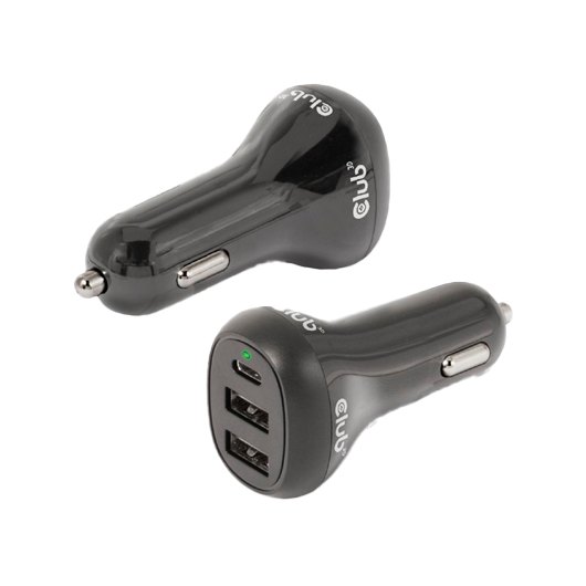 CARGADOR DE COCHE CLUB3D PARA PORTÁTIL 36W