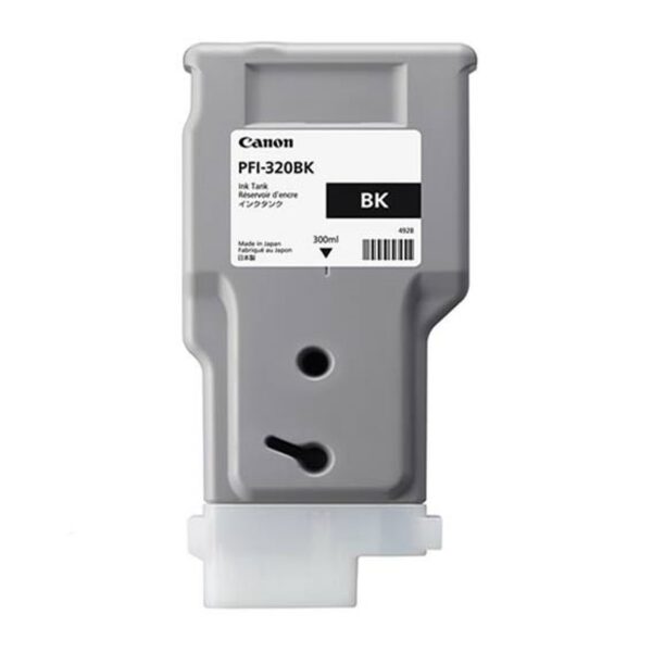 *Cartucho canon pfi - 320 bk negro tm - 200tm - 200 mfp l24eitm - 205tm - 300tm - 300 mfp