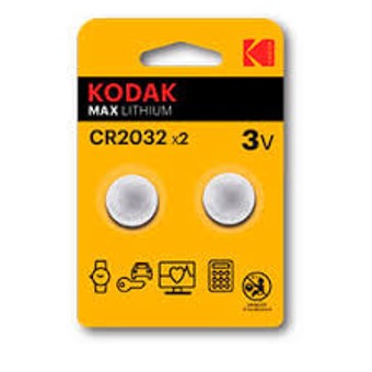 *Blister pilas kodak boton - litio ultra cr 2032 blister 2 pilas