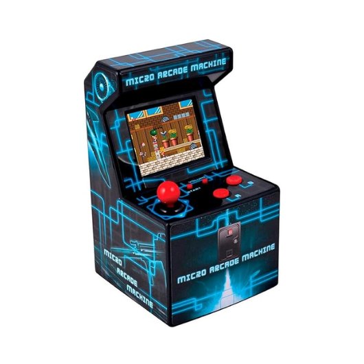 CONSOLA RETRO ITAL MINI ARCADE 250 BLUE