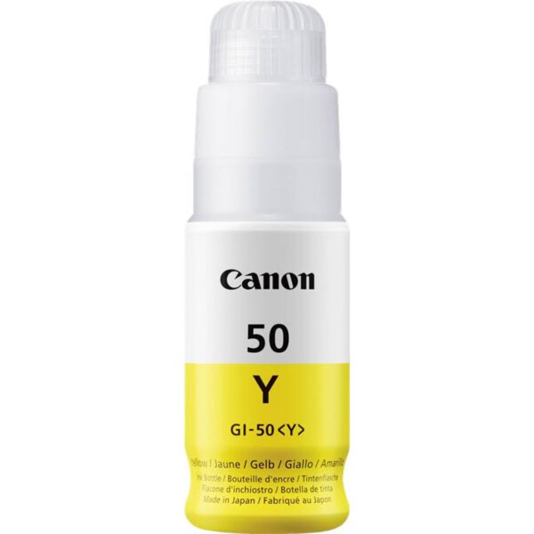 *Botella tinta canon gi - 50y amarillo 70ml 7700 paginas