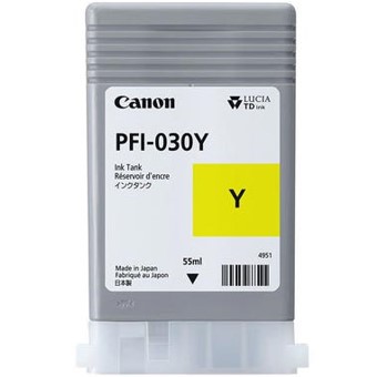 *Cartucho canon pfi - 030 amarillo ta - 20ta - 20 mfp l24eita - 30ta - 30 mfp l36ei