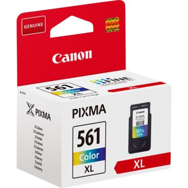 *Cartucho tinta canon cl - 561xl cian - magenta - amarillo 12.2ml 300 paginas -  ts5350 -  ts5351