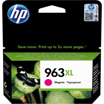 *Cartucho tinta hp 963xl 3ja28ae magenta 23.25ml 1600 paginas