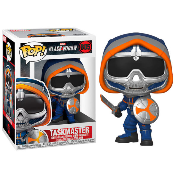 *Funko pop marvel viuda negra taskmaster escudo y espada 46684
