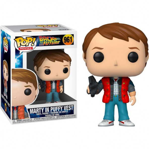 *Funko pop regreso al futuro marty con chaleco hinchado 48705