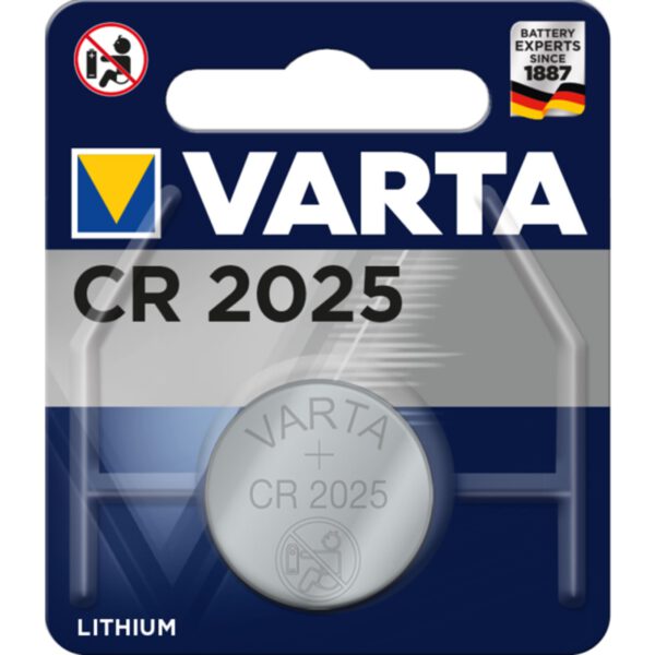 *Blister pilas varta litio boton cr - 2025 3v 170mah