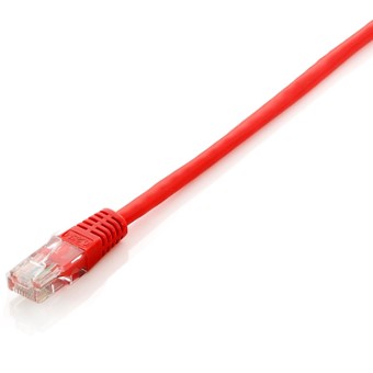 *Cable red equip latiguillo rj45 u -  utp cat6 0.25m rojo