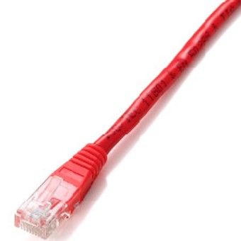 *Cable red equip latiguillo rj45 u -  utp cat6 0.5m rojo