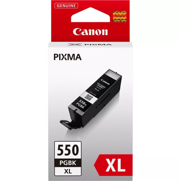 *Cartucho tinta canon pgi 550 xl pgbk negro pigmentado  mg5450 - ip7250