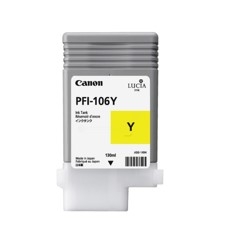 *Cartucho canon pfi106y amarillo ipf6400se -  ipf6300s -  ipf6400s -   ipf6300 -  ipf6350 -  ipf6400 -  ipf6450