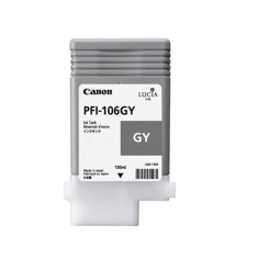 *Cartucho canon pfi106gr gris ipf6300s -  ipf6400s -  ipf6300 -  ipf6350 -  ipf6400 -  ipf6450