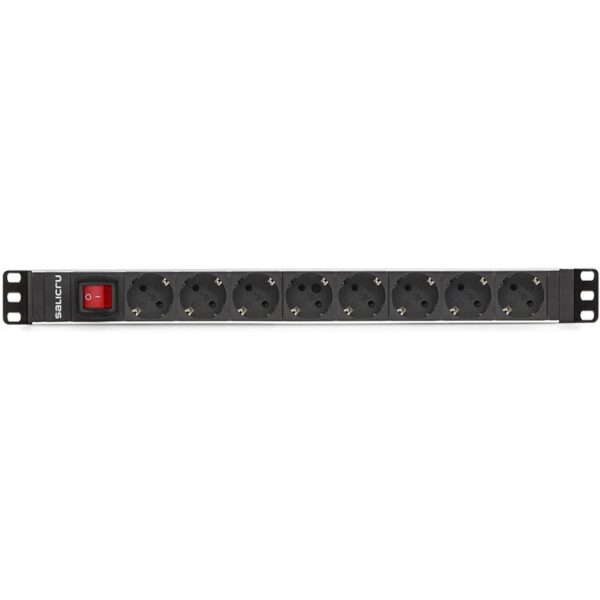 *Regleta salicru para rack 19 pulgadas sps pdu 8 tomas shuko interruptor