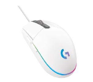 *Mouse raton logitech g203 lightsync blanco gaming 8.000 dpi 6 botones