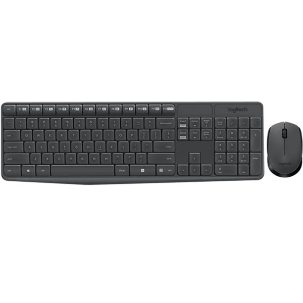 *Teclado + mouse logitech mk235 inalambrico ingles internacional