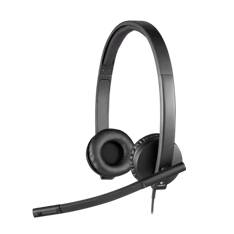 *Auriculares logitech h570e con microfono -  stereo diadema -  usb