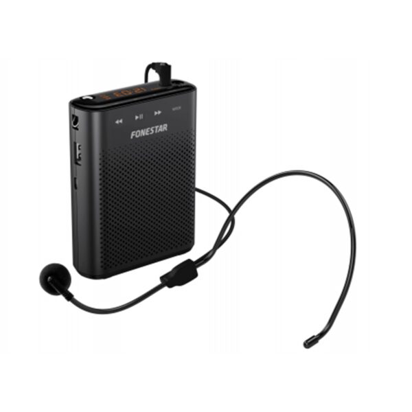 *Amplificador portatil fonestar alta - voz - 30 - altavoz y microfono - 30 w - usb - micro sd - mp3 - grabador -  reproductor - para profesores