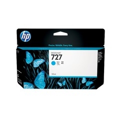 *Cartucho tinta hp 727 b3p19a cian t1500 - t1530 - t2500 - t2530 - t920