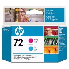 *Cabezal impresion hp 72 c9383a cian -  magenta designjet t610 t1100
