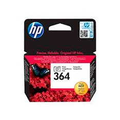 *Cartucho tinta hp 364 cb317ee photo negro 3ml b8550 -  d5460 -  c6380 -  c5380