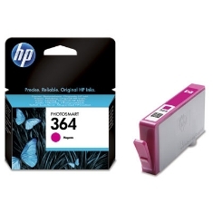 *Cartucho tinta hp 364 cb319ee magenta 3ml b8550 -  d5460 -  c6380 -  c5380