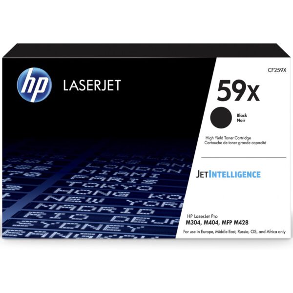 *Toner hp 59x cf259x negro 10000 paginas