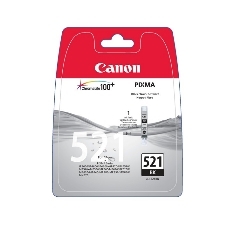 *Cartucho tinta canon cli 521bk negro 9ml pixma 3600 -  4600 -  4700 -  mp540 -  550 -  560 -  620 -  630 -  640 -  980 -  mx860 -  870 blister