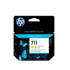 *Cartucho tinta hp 711 cz136a amarillo desing t120 - t520