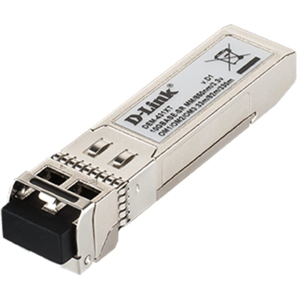 *Adaptador sfp+ d - link dem - 431xt 10gbase - sr multimodo 300m fibra optica