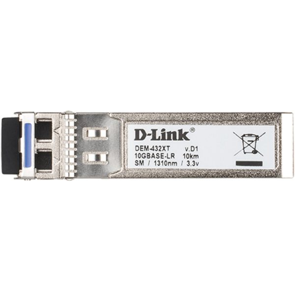 *Adaptador sfp+ d - link dem - 432xt 10gbase - lr 10km fibra optica