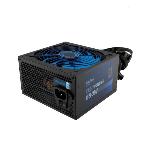 *Fuente de alimentacion coolbox gaming deeppower 650w 80 plus bronze - 14 cm - full range