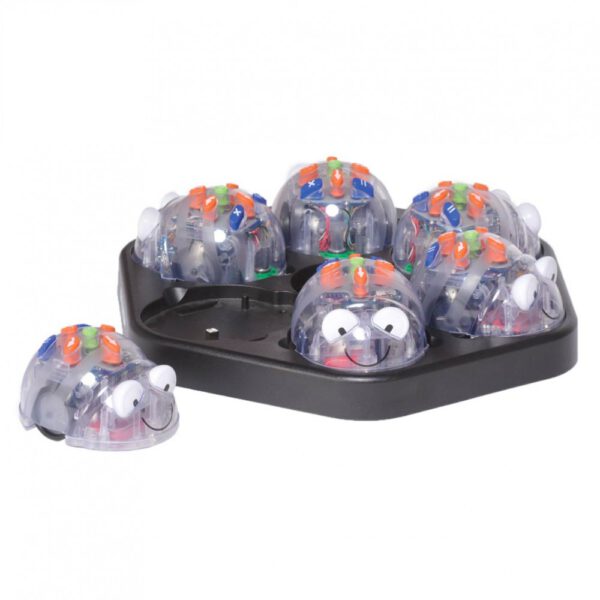 *Robot tts blue - bot class bundle 6 unidades y estacion de carga