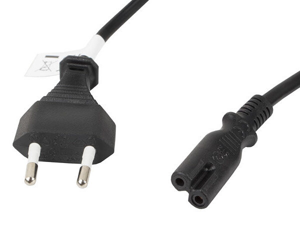 *Cable de alimentacion lanberg ocho cee 7 - 16 a iec320 c7 1.8m