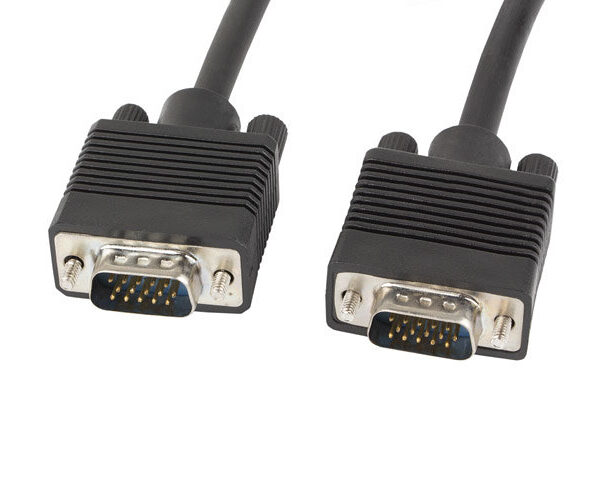 *Cable vga lanberg macho -  macho ferrita 3m negro