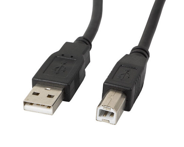 *Cable impresora lanberg usb a -  usb b macho - macho ferrita 5m negro