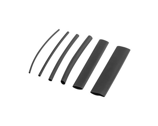 *Tubo lanberg termorretractil 100 uds 100mm x15 a 13mm negro