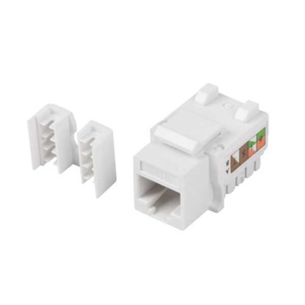 *Conector keystone lanberg cat 6 utp rj45 90 grados