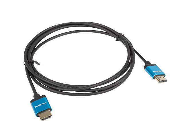 *Cable hdmi lanberg macho - macho v2.0 4k slim 1m negro