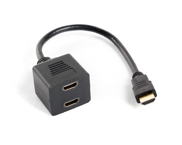 *Adaptador lanberg hdmi macho -  hdmi hembra x2 splitter 20cm