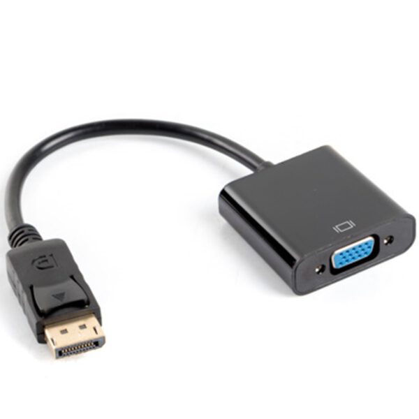 *Adaptador lanberg displayport 1.1 a vga 20cm negro