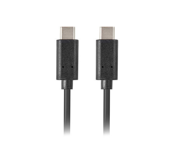*Cable usb lanberg 2.0 macho - usb tipo c macho 1.8m negro