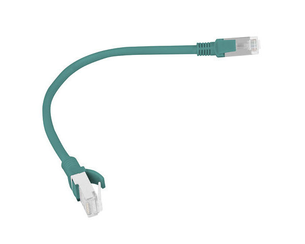 *Cable red lanberg latiguillo cat.6 utp 0.25m verde fluke passed