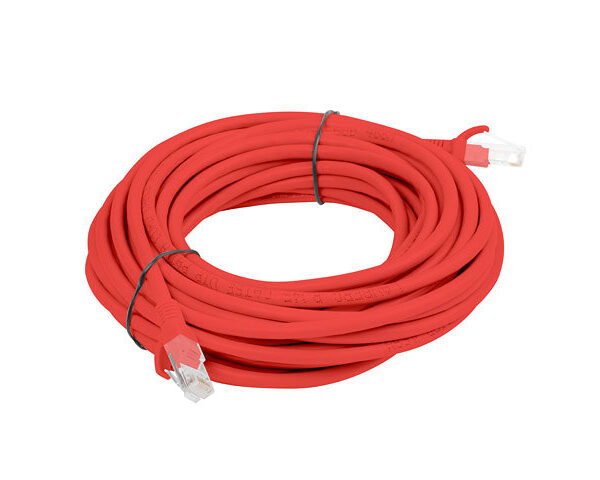 *Cable red lanberg latiguillo cat.6 utp 5m rojo fluke passed