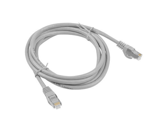 *Cable red lanberg latiguillo cat.6 ftp 3m gris fluke passed