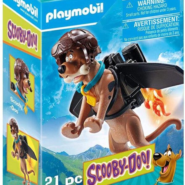 *Playmobil scooby - doo! figura coleccionable piloto